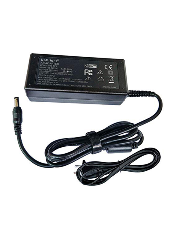 

UpBright 12V AC/DC 5A Power Supply Adapter, Black