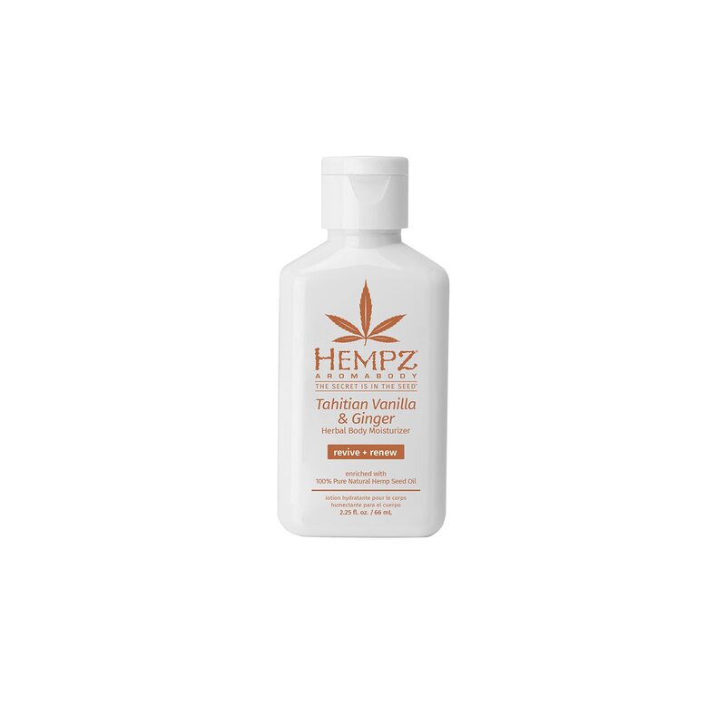 

Hempz Tahitian & Vanilla Ginger Herbal Body Moisturizer, 66ml