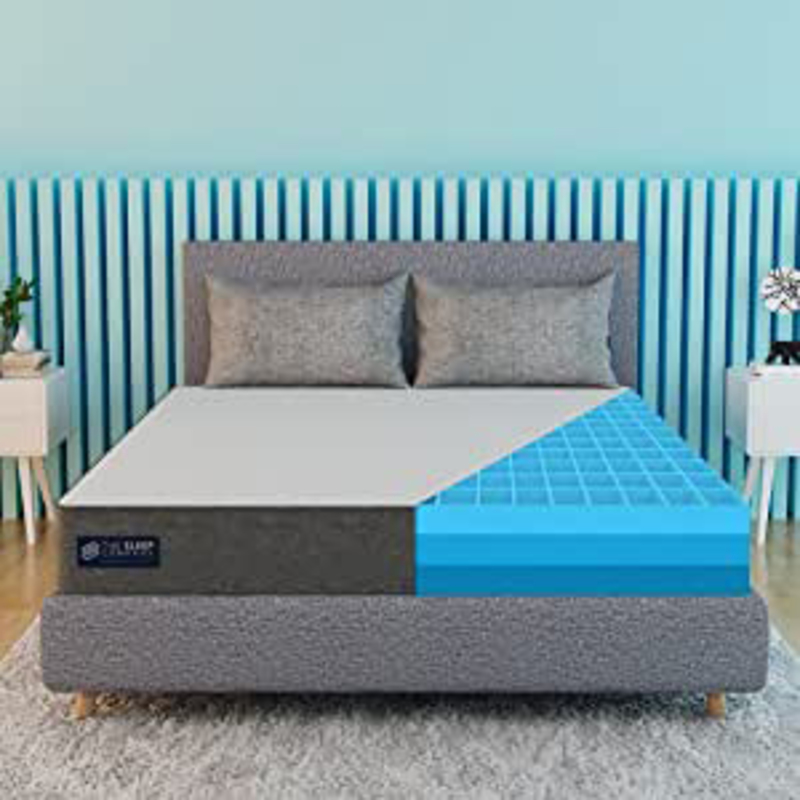

The Sleep Company SmartGRID Luxe Mattress (200x200x25cm), King, Dark Blue