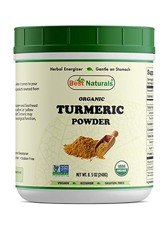 

Best Naturals Certified Organic Turmeric Cur Cumin Powder, 240g