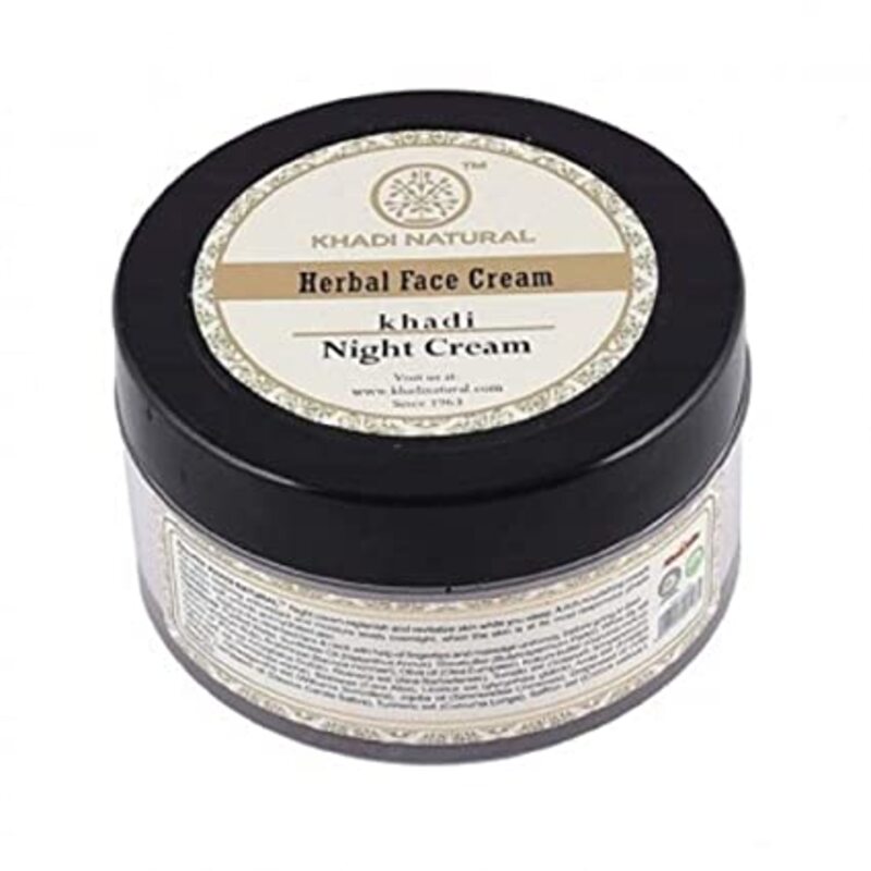 

Khadi Natural Herbal Night Cream 50 Gm (Set of 2)