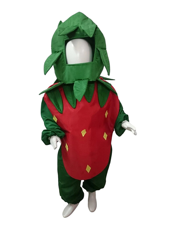 

Book My Costume Strawberry Fruit Kids Fancy Dress Costume, Ages 6+