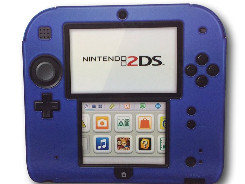 

PDP Silicone Case Cover for Nintendo 2DS, Blue