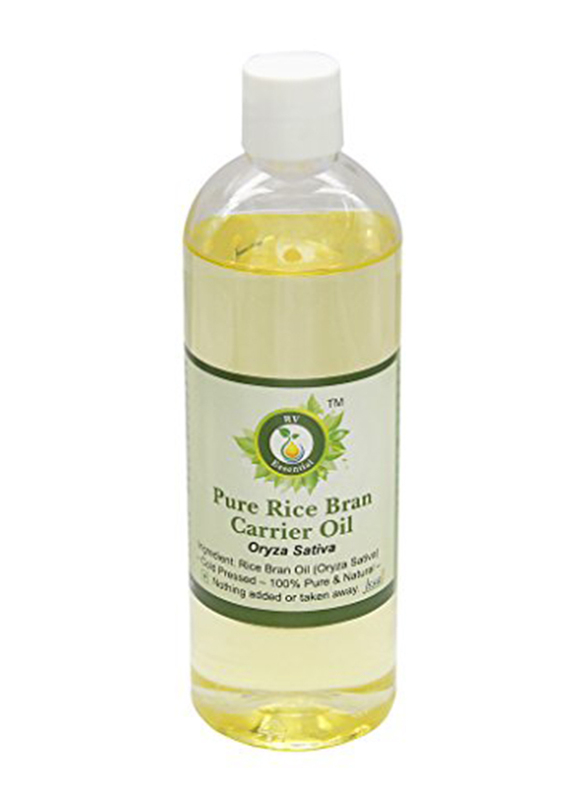

R V Essential Pure Rice Bran Carrier Oil Oryza Sativa, 200ml