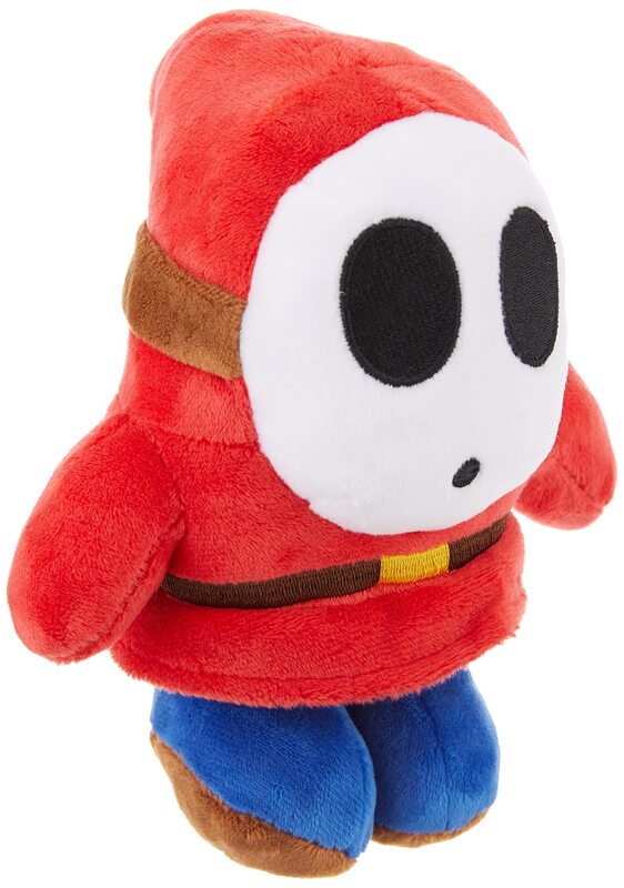 

Little Buddy 6.5-inch Super Mario All Star Collection Shy Guy Stuffed Plush Toy, Ages 13+