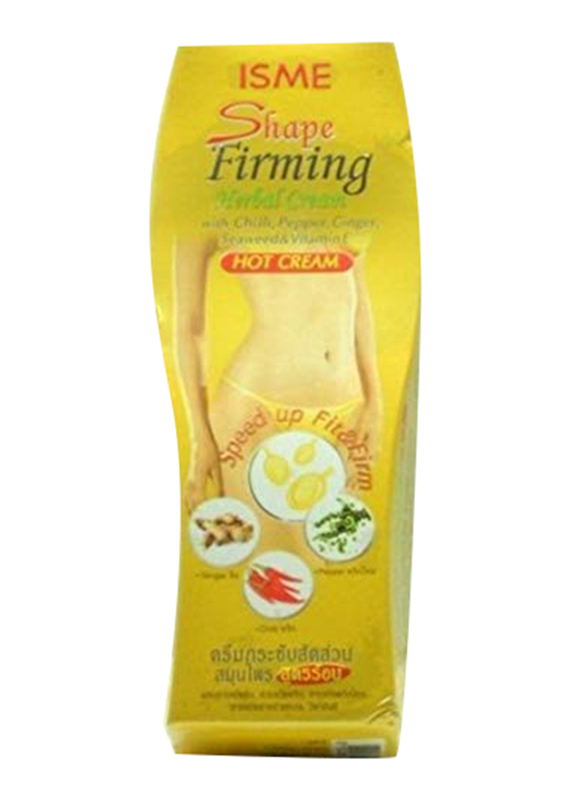 

Isme Herbal Hot Cream Shape Firming Body Reduce Fat Cellulite, 120g