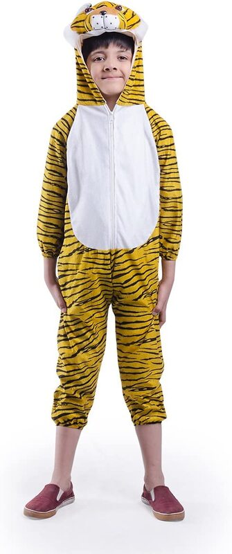 

Fancydresswale Tiger Costume for Kids, Multicolour