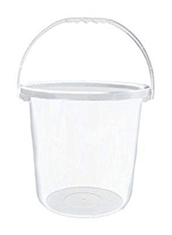 

Kuber Industries 16 Litres Plastic Bucket, CTKTC1827, Transparent