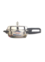 Butterfly 3.5Ltr Blue Line Wider Stainless Steel Pressure Cooker, BL-3.5L, Silver