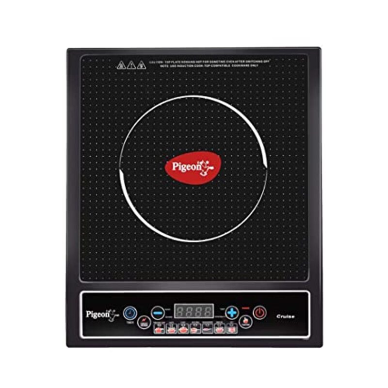 

Pigeon Stovekraft Cruise Induction Cooktop, 1800W, Black
