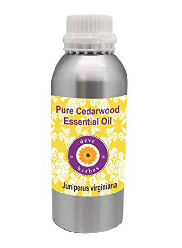 

Deve Herbes Pure Cedar Wood Essential Oil 300ml (Juniperus Virginian), 300ml