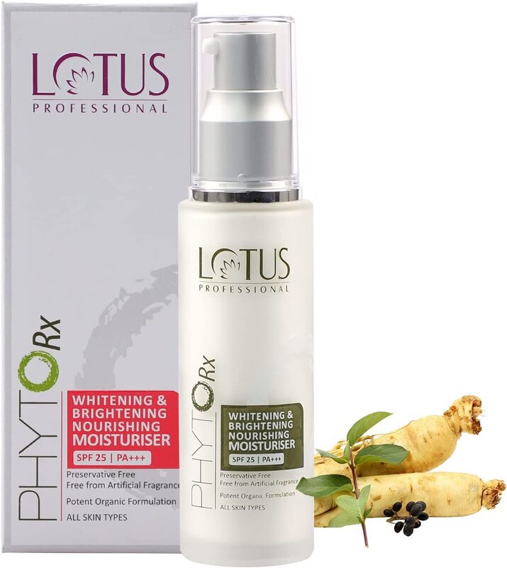 

Lotus Professional Phytorx Whitening and Brightening Nourishing Moisturiser, Spf 25, 50ml