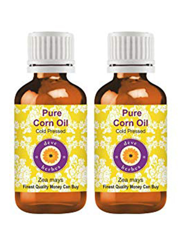 

Deve Herbes Pure Zea Mays Corn Oil, 100ml, 2 Pieces