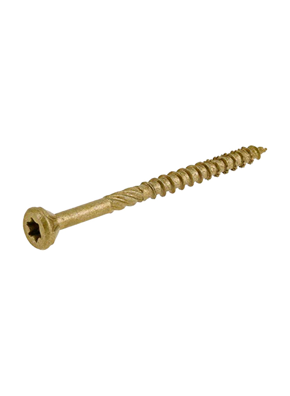 

Hillman Group Power Pro Exterior Screw, 9 x 2-1/2-Inch, 48599, Gold