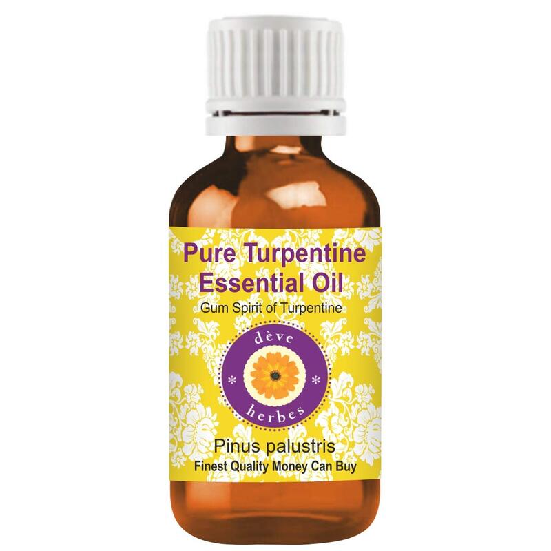 

Deve Herbes Pinus Palustris Pure Turpentine Essential Oil, 100ml