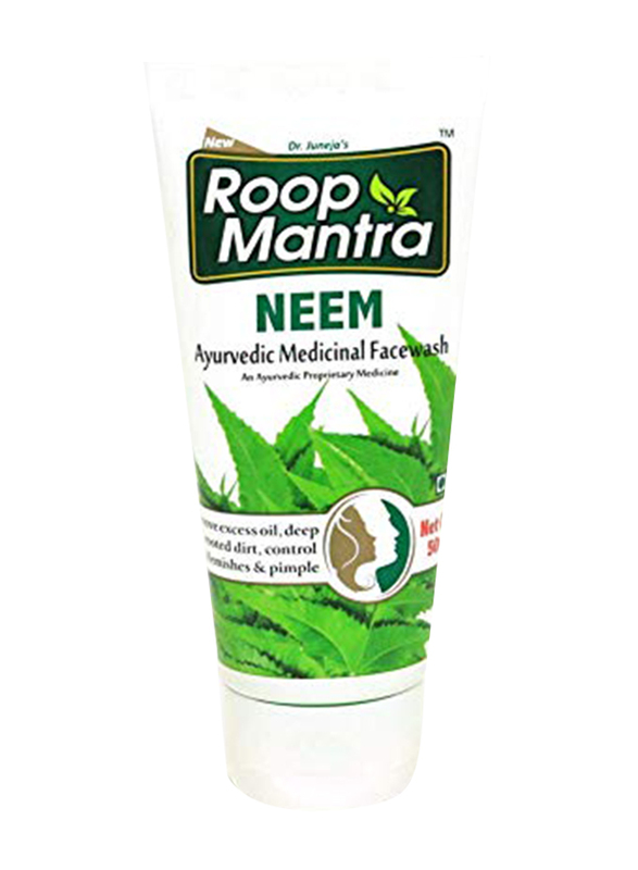 

Roop Mantra Herbal Neem Face Wash, 50ml, Piece 5