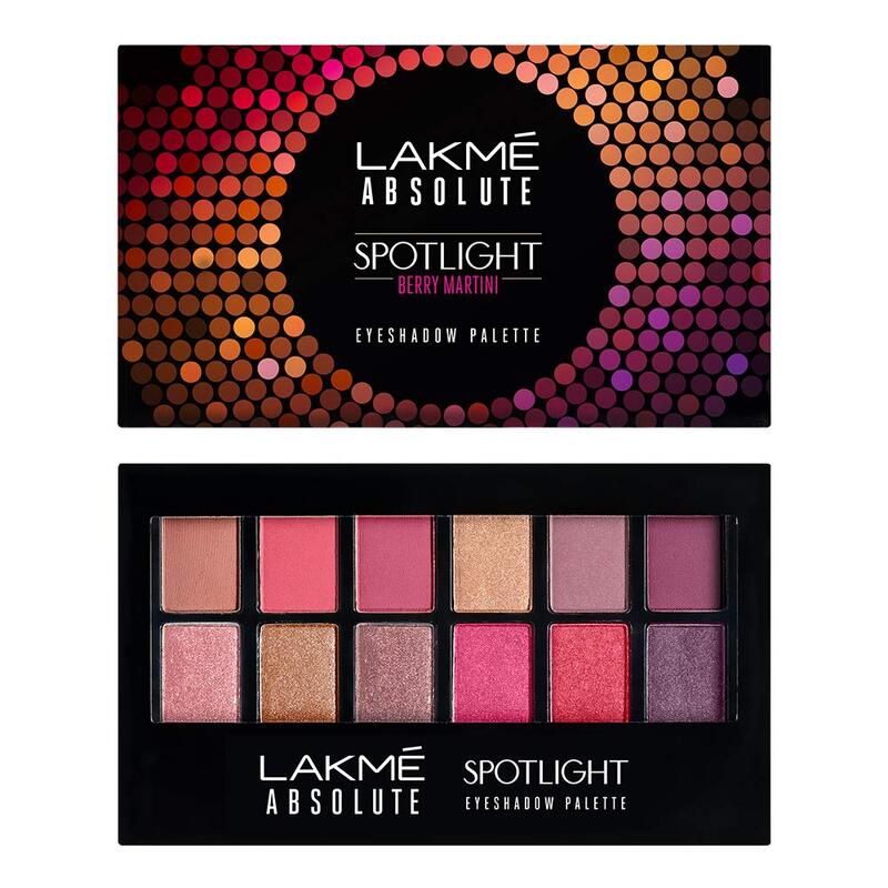 

Lakmé Lakme Absolute Spotlight Eye Shadow Palette, 12g, Multicolour
