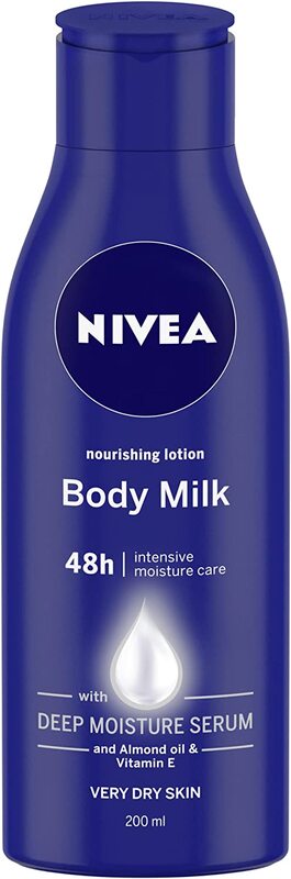 

Nivea Nourishing Lotion Body Milk 2X Almond Oil, 200ml