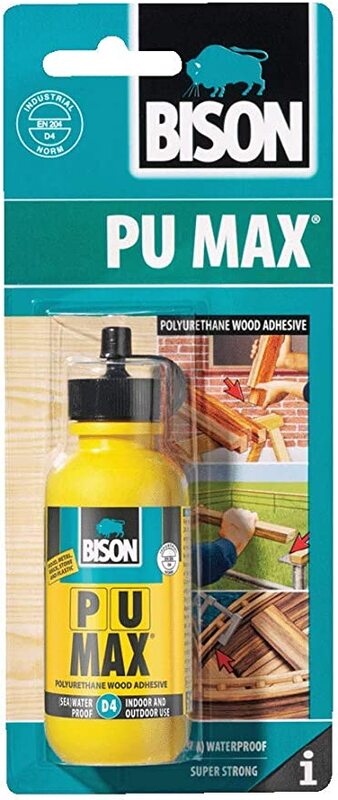 

Bison 75gm PU Max Wood Adhesive, Yellow