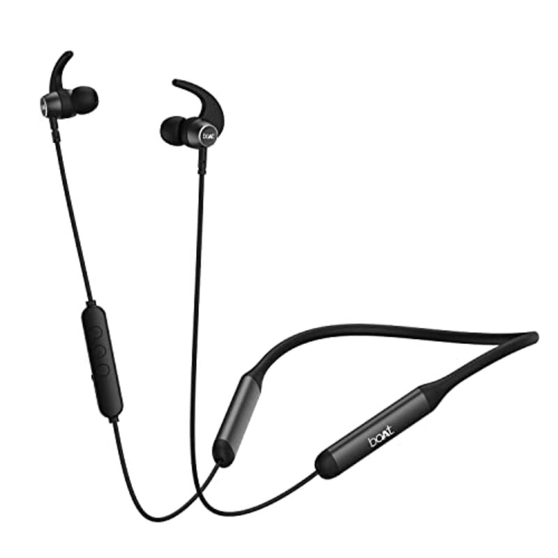 

Boat Rockerz 330 Pro Wireless In-Ear Neckband, Active Black