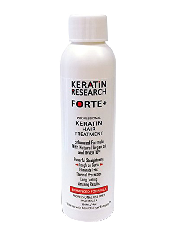 

Keratin Research Forte Plus, Keratin Hair Treatment, 120ml