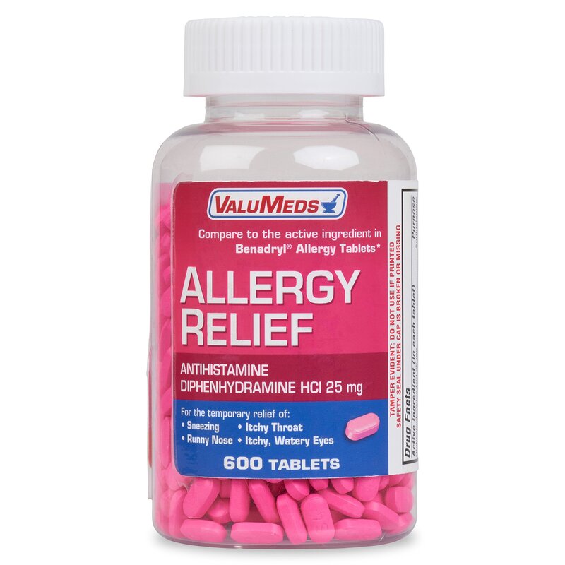 

ValuMeds Allergy, 600 Tablets