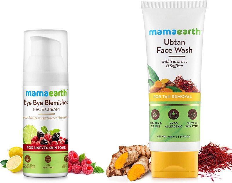 

Mamaearth Bye Bye Blemishes for Pigmentation Sun Damage & Spots Correction, 2 Pieces