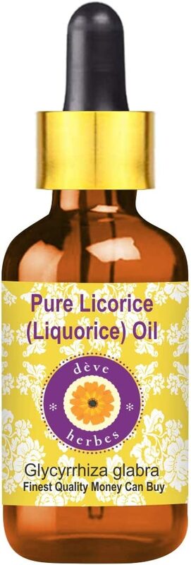 

Deve Herbes Pure Liquorice Licorice Oil for Skin & Hair, 15ml