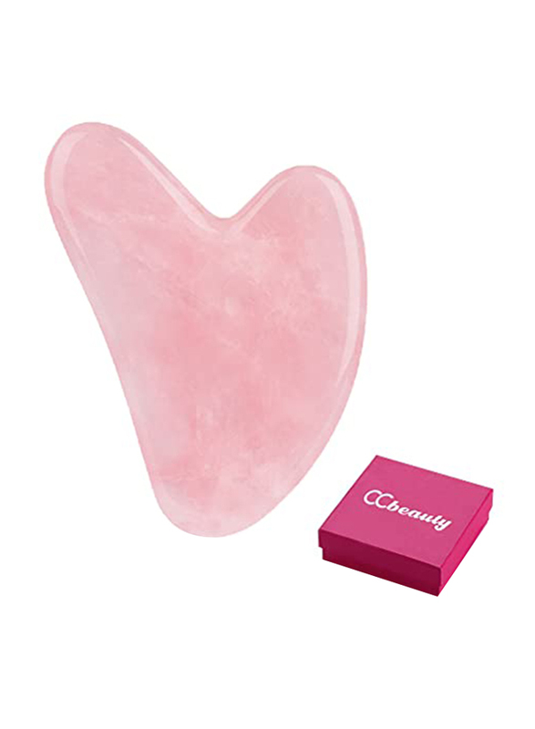 

CCbeauty Gua Sha Scraping Massage Tool for SPA Acupuncture, Pink, 1 Piece