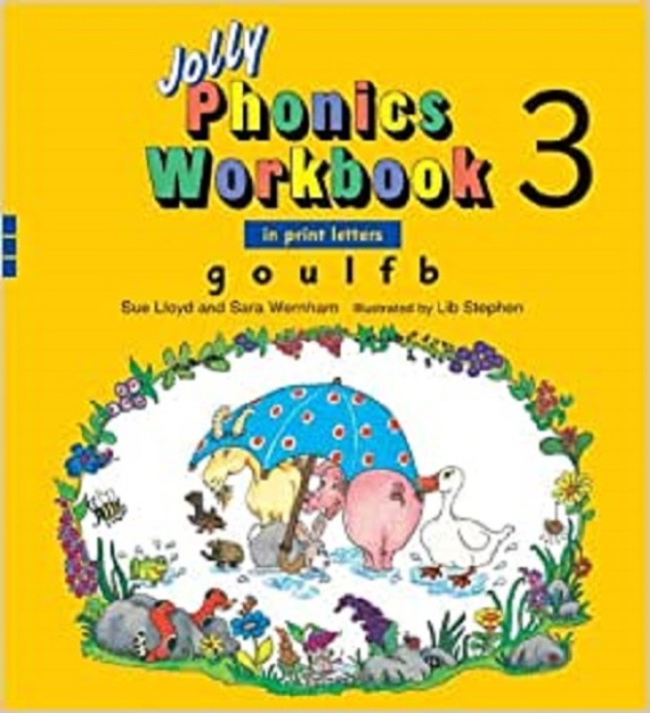 

Jolly Phonics Workbook 3: In Print Letters: G O U L F B, Paperback Book, By: Sue Lloyd