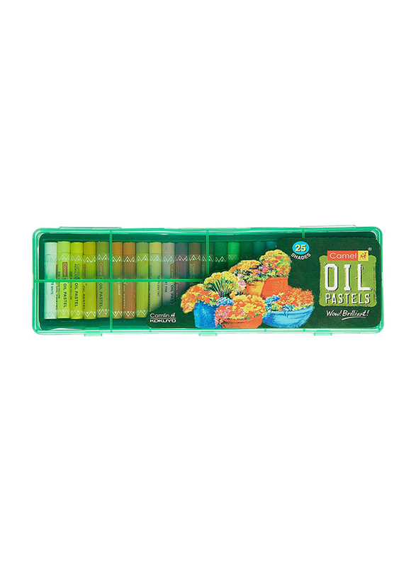 

Camel Oil Pastel with Reusable Plastic Box, 25 Pieces