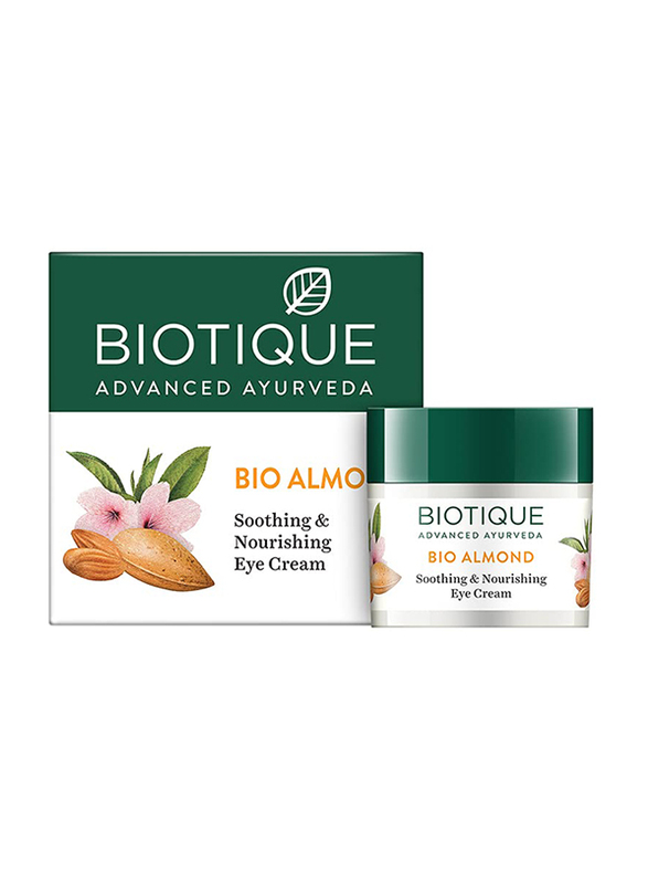 

Biotique Bio Almond Soothing & Nourishing Eye Cream, 15gm