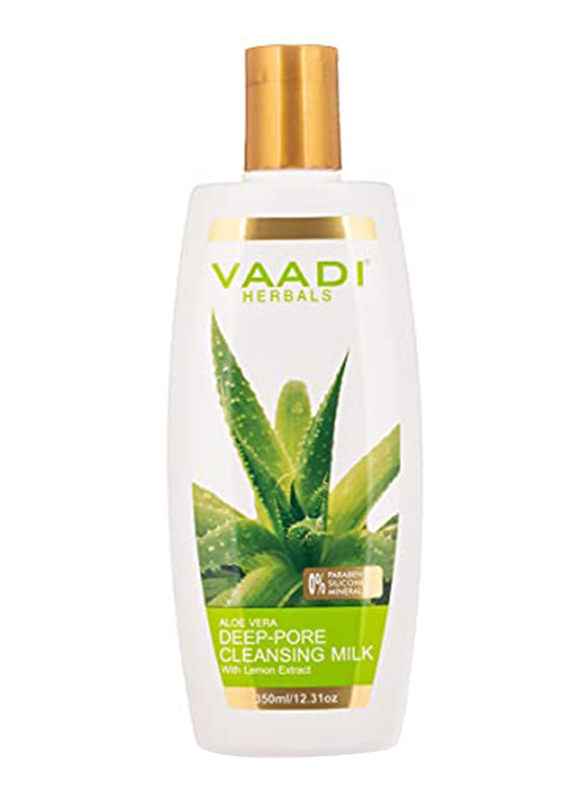 

Vaadi Herbals Aloe Vera Deep Pore Cleansing Milk, 350ml