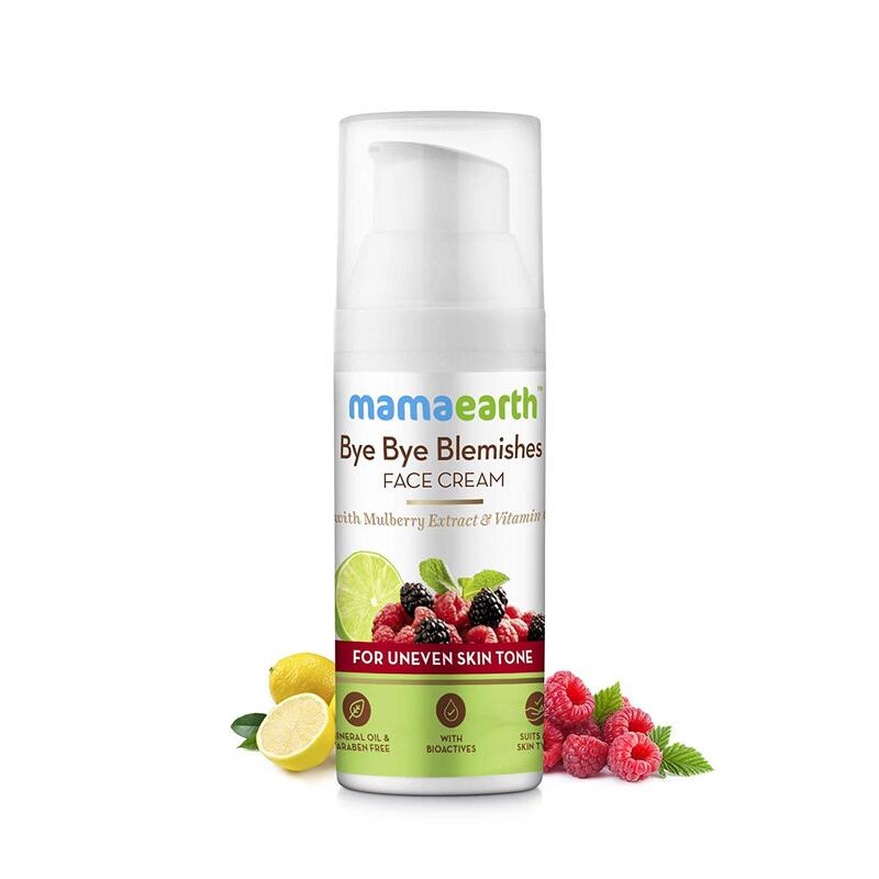 

Mamaearth Bye Bye Blemishes Face Cream, 30ml