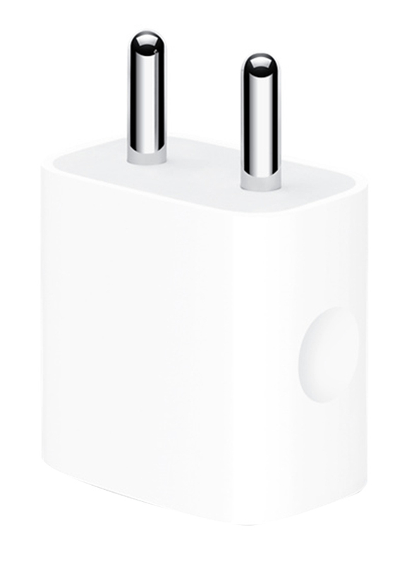 

Apple 20W USB Type-C Fast Charging Power Adapter, White