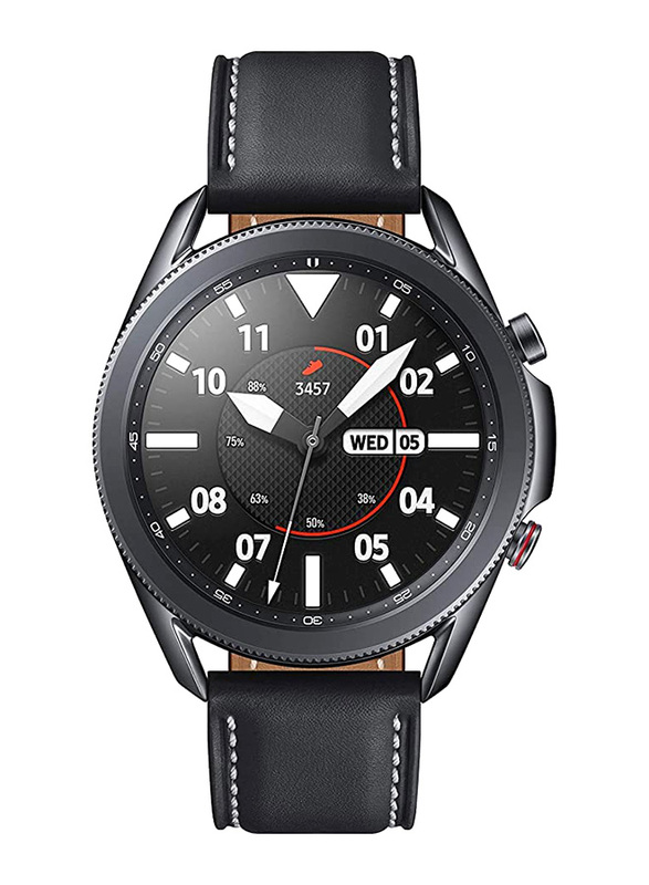 

Samsung Galaxy Watch 3 45mm Smartwatch, Mystic Black, Middle East Version