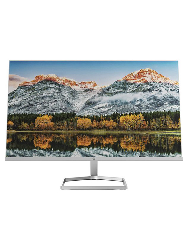 HP 24 Inch Full HD IPS LCD Monitor With Amd Freesync 2021 Model, M27fw, Silver White