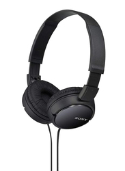 Sony Wired On-Ear Headphones, Black