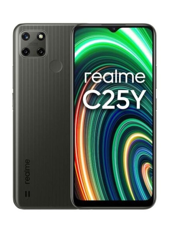 

Realme C25Y 128GB Metal Grey, 4GB RAM, 4G LTE, Dual Sim Smartphone
