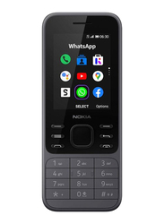 Nokia 6300 4GB Charcoal, Without FaceTime, 512MB RAM, Dual Sim Normal Mobile Phone