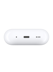 Apple AirPods Pro (2nd Generation) Wireless In-Ear Noise Cancelling Earphones with Wireless Charging Case, White