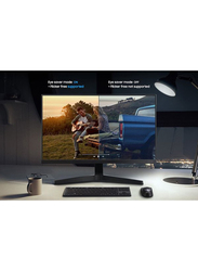 Samsung 27 Inch FHD LED Flat Monitor with Borderless Design, LF27T350, Black