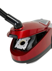 Mebashi Canister Vacuum Cleaner, 2000W, ME-VC2004, Red/Black/Silver