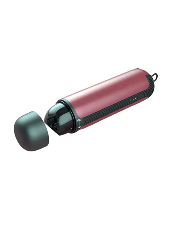 Porodo Portable Handheld Vacuum Cleaner, 80W, Red/Black