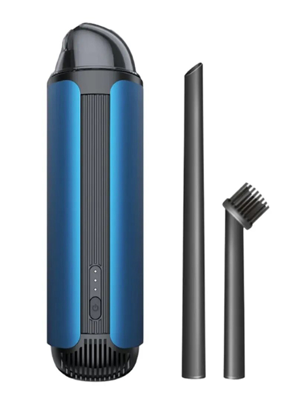 Porodo Portable Handheld Vacuum Cleaner, 80W, Blue/Black