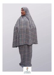 Turban & Fashion Khimar Praying Set, Multicolour
