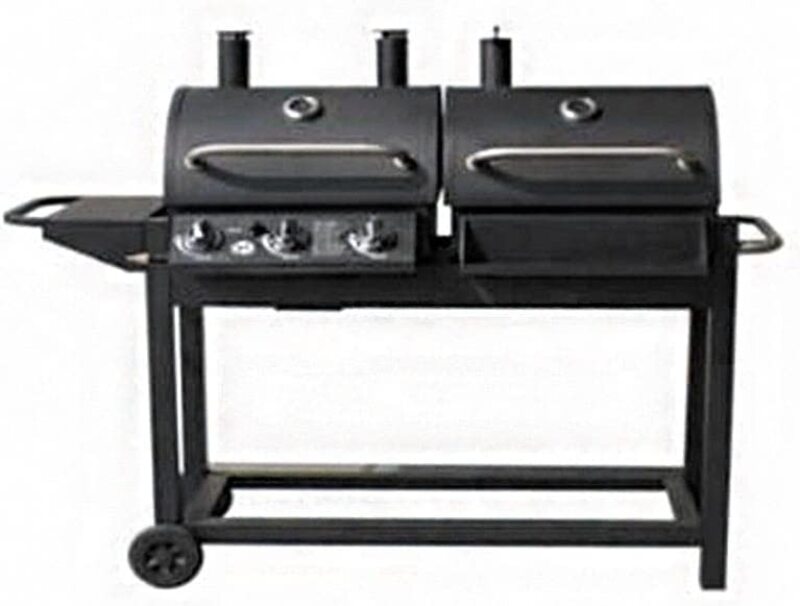 

Danube Home Hybrid BBQ Grill Station, Black