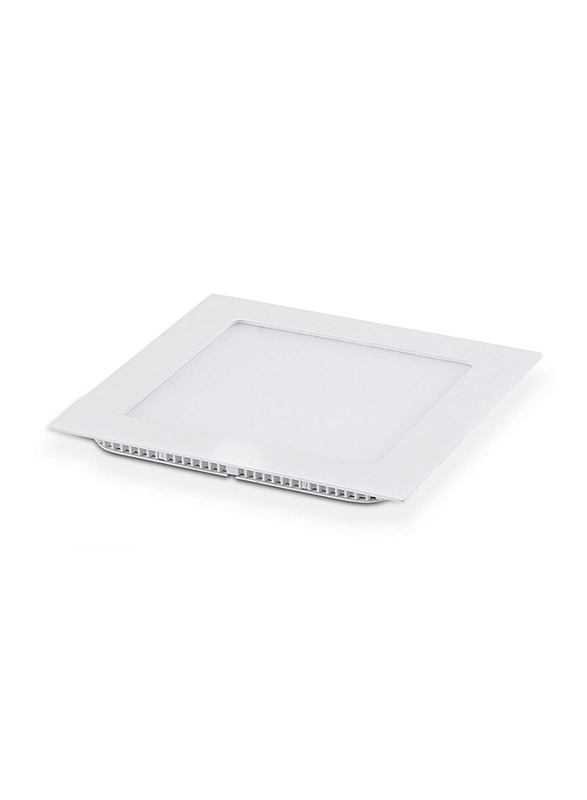 

Danube Home Milano Led Square Slim Panel Light 6W, Warm White