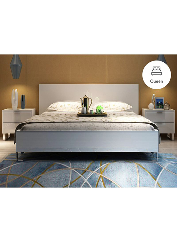 

Danube Home Lolita Queen Bed, White