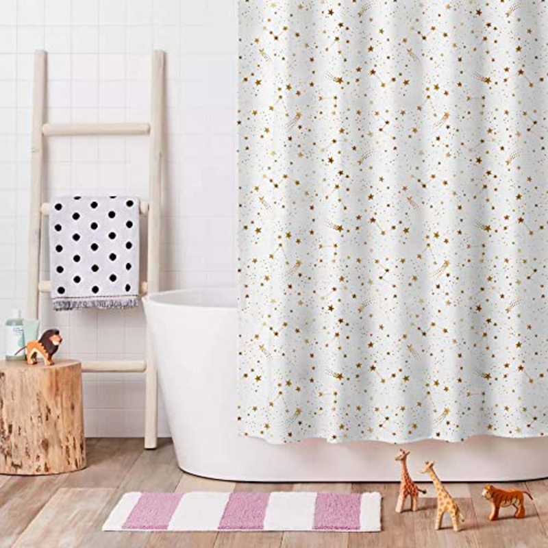 

Danube Home Stars Shower Curtain, Multicolour